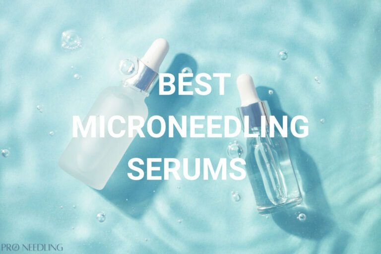 best microneedling serum
